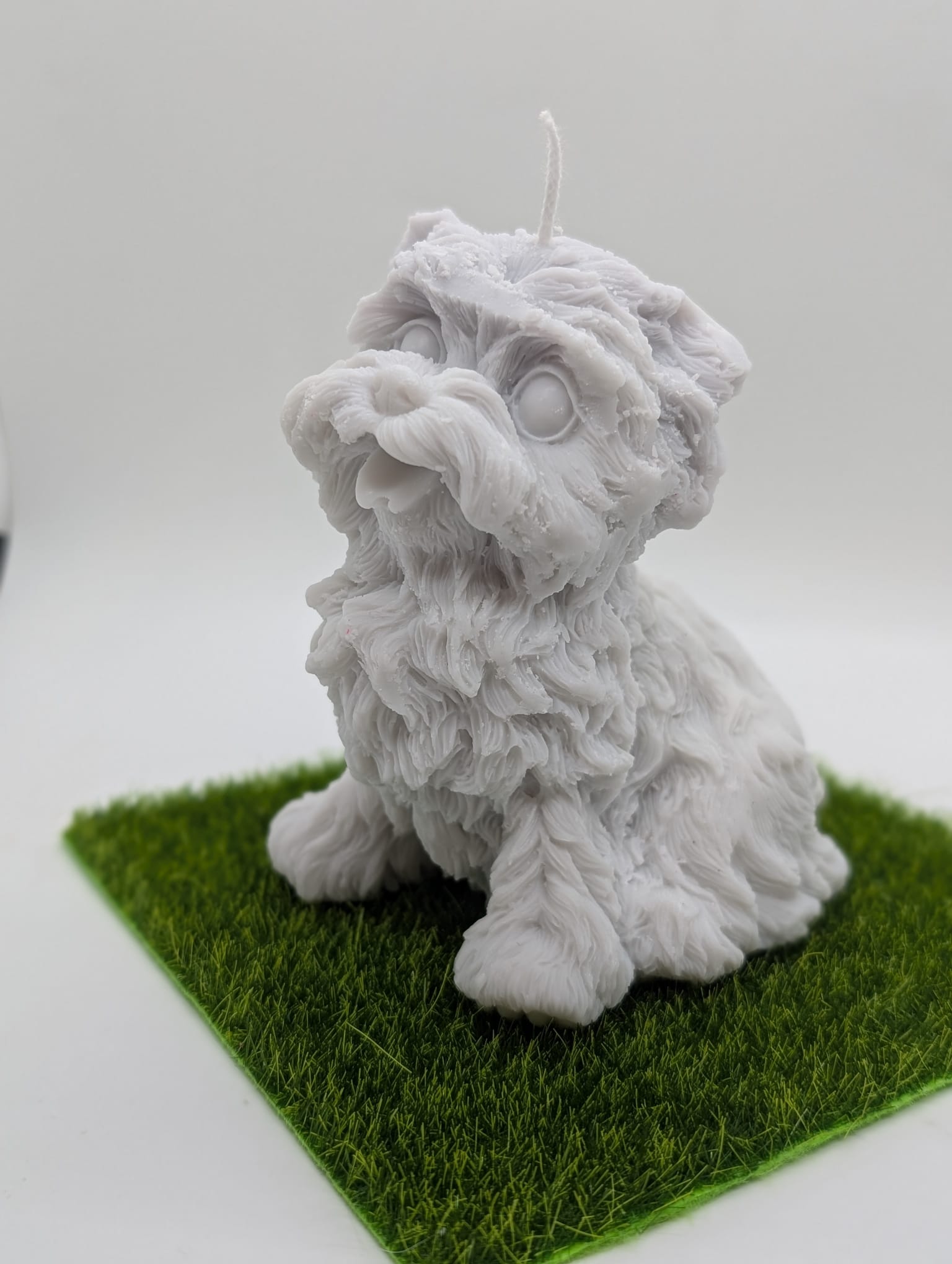 Yorkshire terrier dog candle- Scented- Customized - Image 4