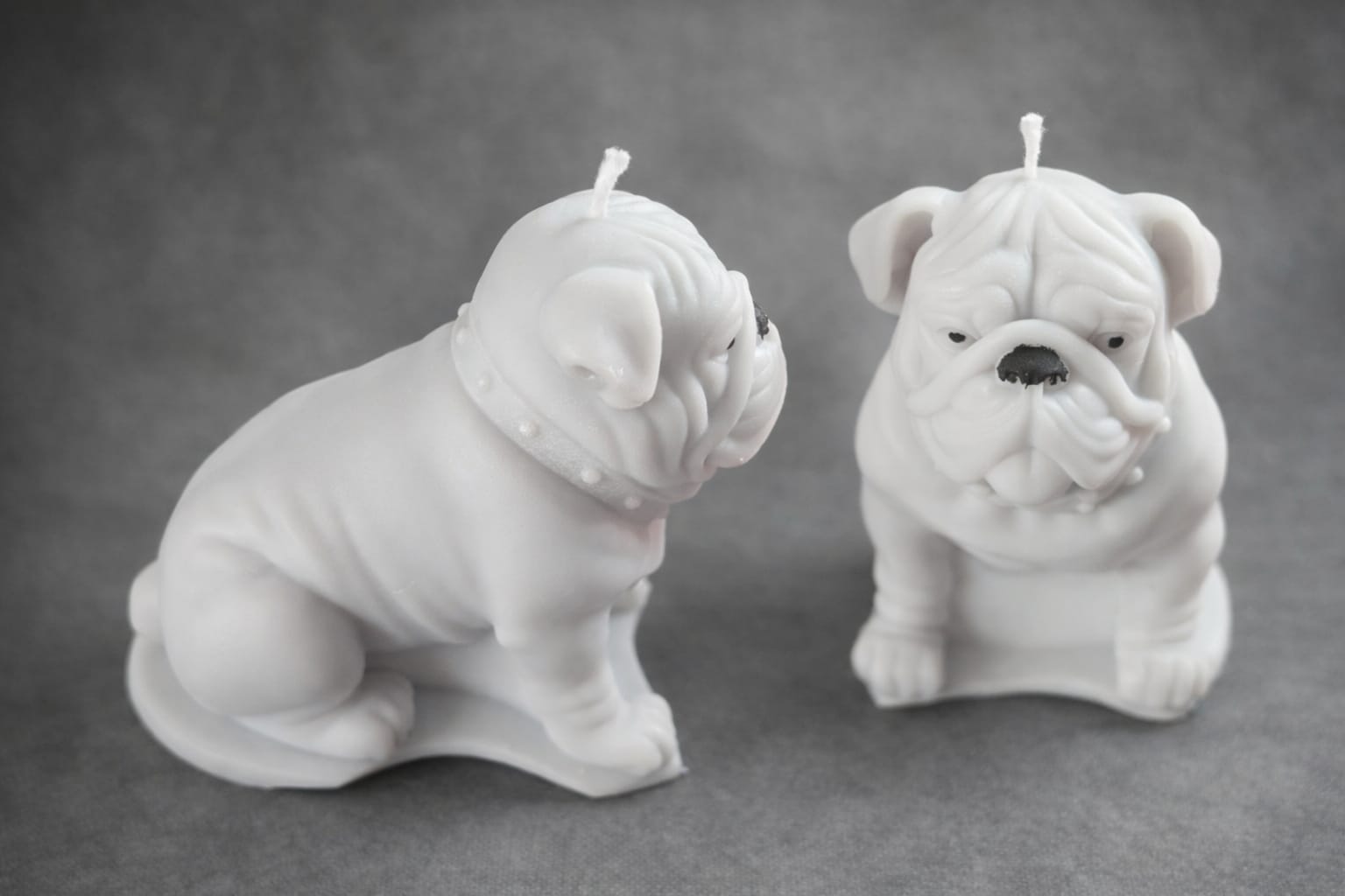 Bulldog candle dog_ - Image 2